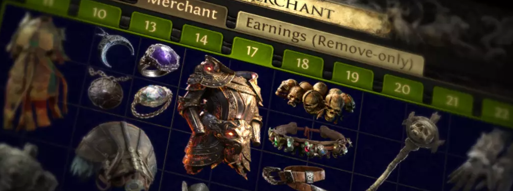 path of exile merchants tab